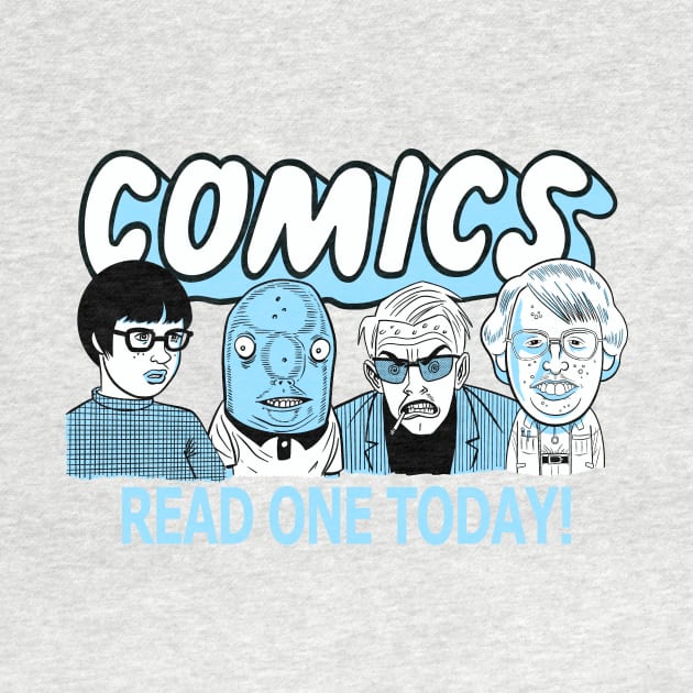 Comics Read One Today (Clowes Edit.) by dumb stuff, fun stuff